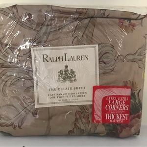 Guinevere Ralph Lauren Twin Fitted Sheet